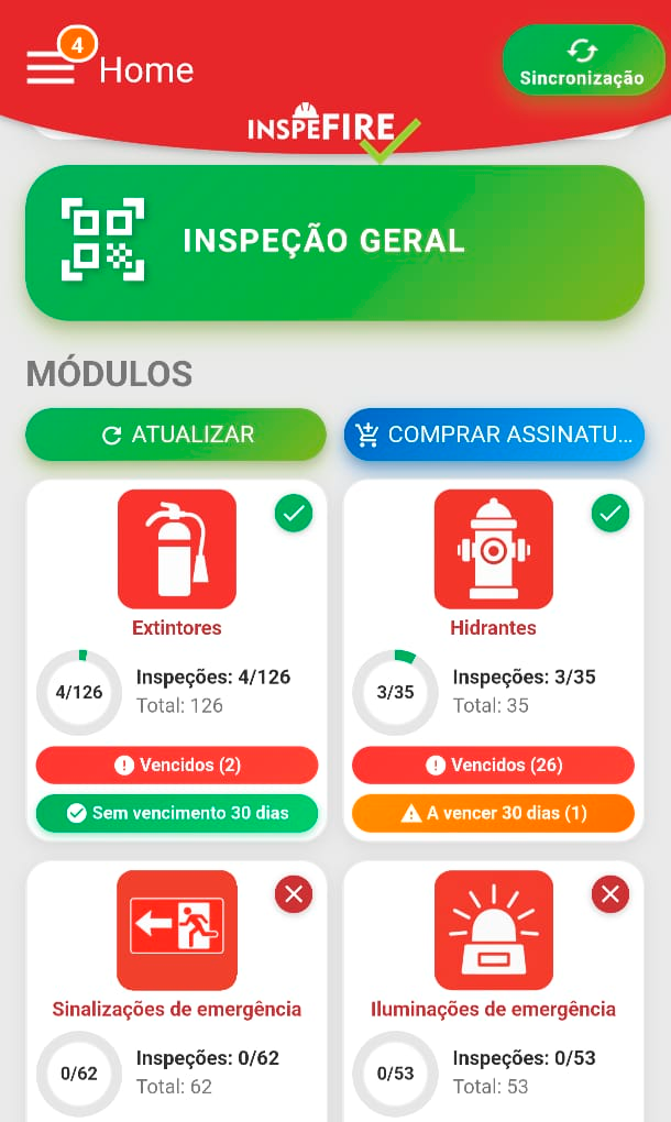 Módulos Fixos Ilimitados